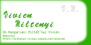 vivien miltenyi business card